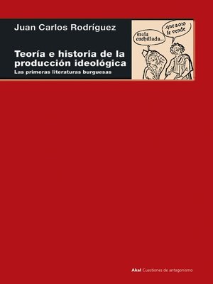 cover image of Teoría e historia de la producción ideológica